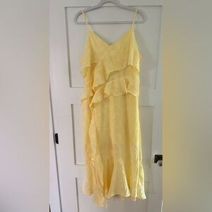 Wild Fable Yellow Midi Dress